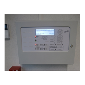 controle van de brandmeldcentrale